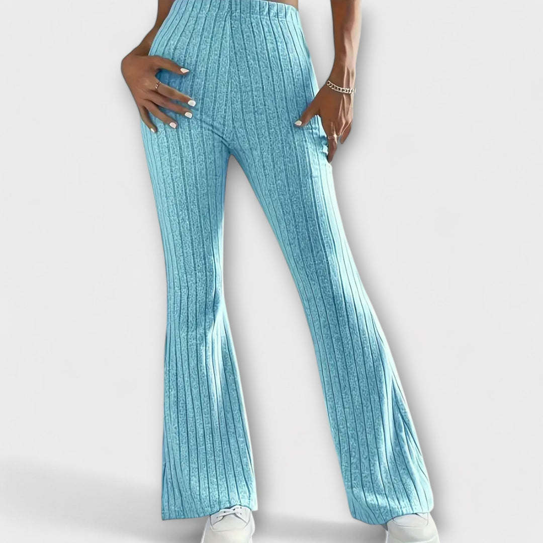 Jennifer – Elegantní flare kalhoty