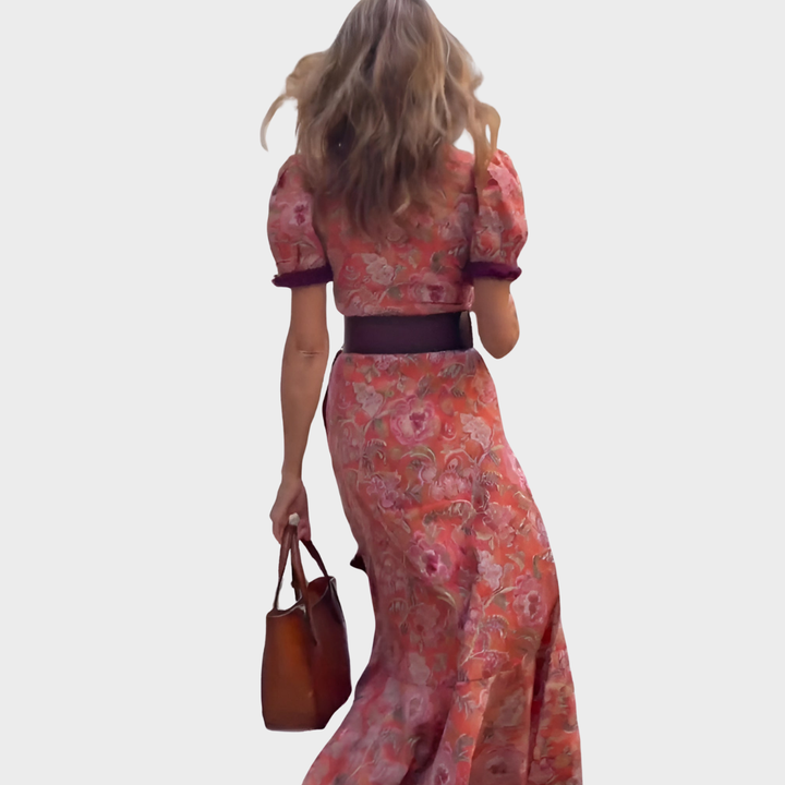 Serelith | Elegantní maxi růžová