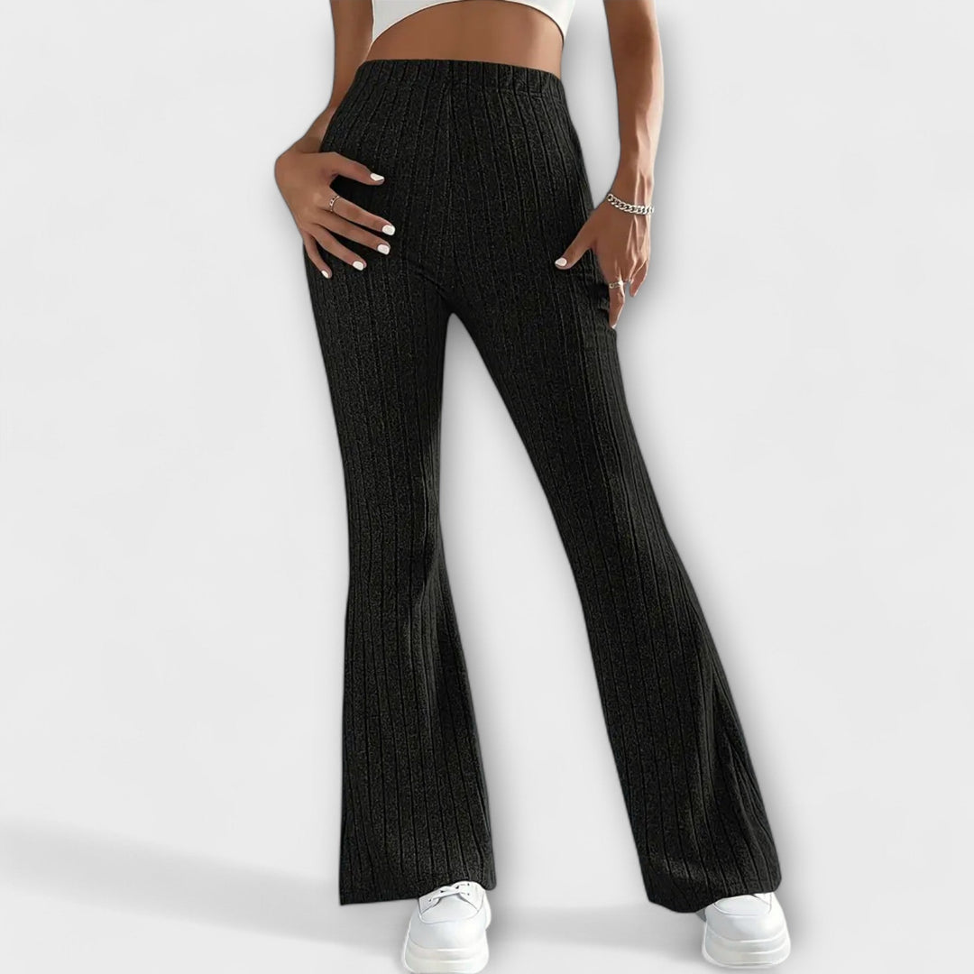 Jennifer – Elegantní flare kalhoty
