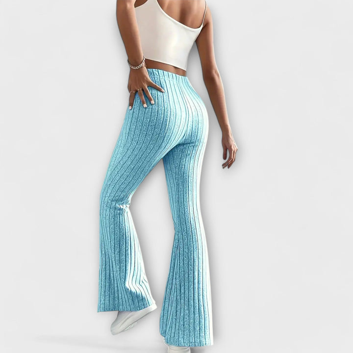 Jennifer – Elegantní flare kalhoty